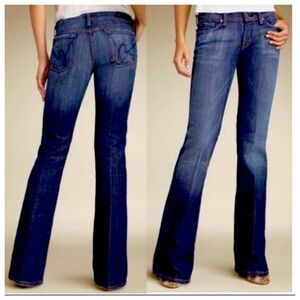 CITIZENS OF HUMANITY Ingrid #002 Stretch Low Waist Flare Jeans, size 25